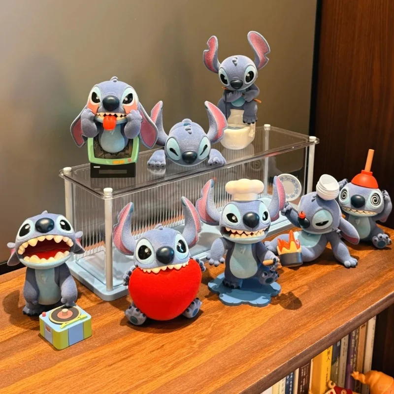 

52toys Stitch Super Destruction King Blind Box Stitch Trendy Toy Accessories Desktop Ornament Halloween Birthday Gift Plush Doll