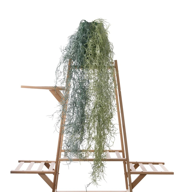 

91cm Plastic Air Hanging Vine Grass Succulent Gre'en Plant Fake Flower Home Decoration Wedding Plant Wall Artificial Flower 1PC