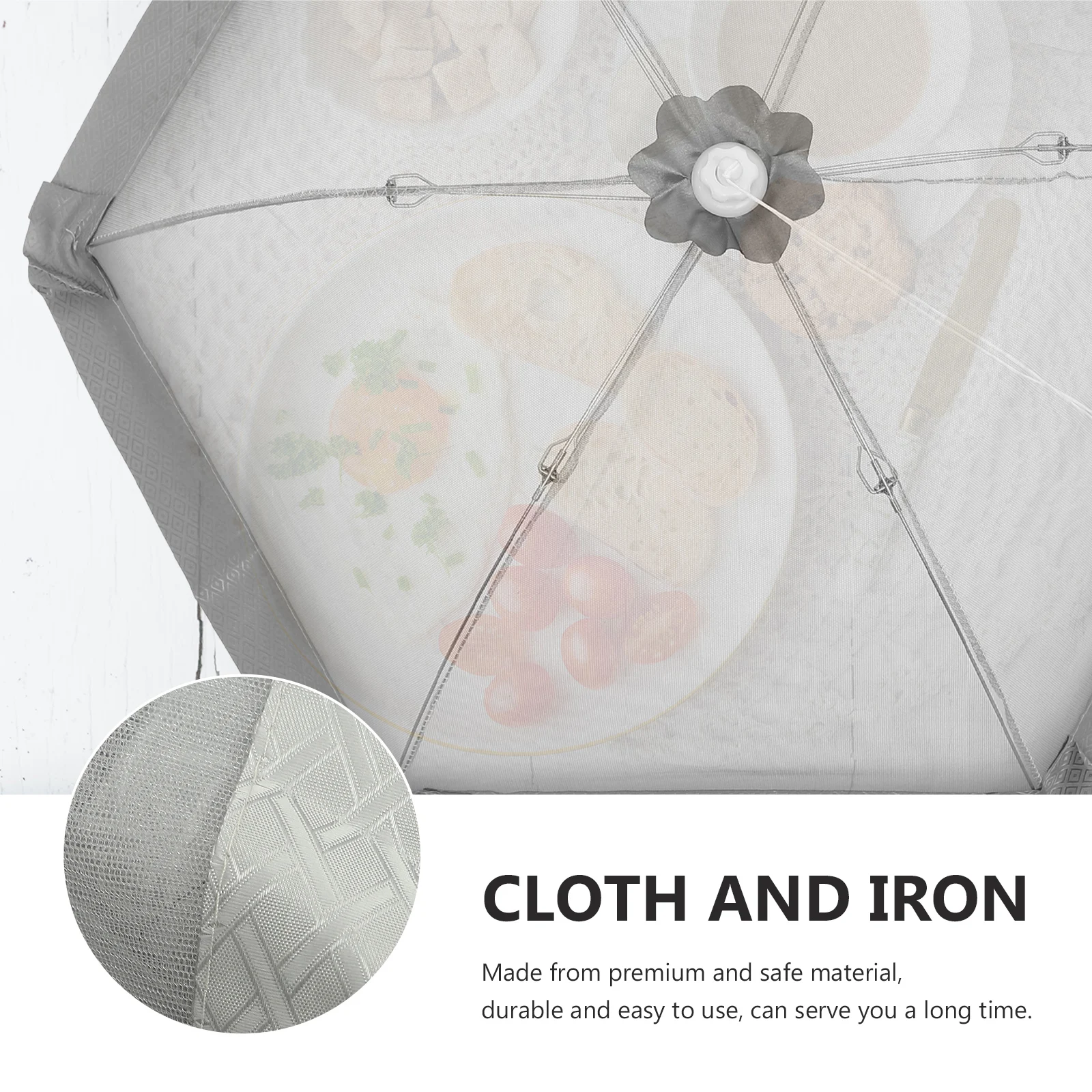 

Premium Reusable Food Coverdurable Mesh Design Kitchen Food Protector Foldable Dustproof Cover For Home Picnic Outdoor Use