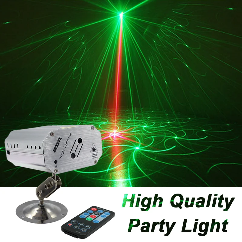 

Disco LED Light 60 Patterns RGB Laser Projection Lamp Wireless Controller Effect Stage Lights Home Decoration Party DJ KTV Ball