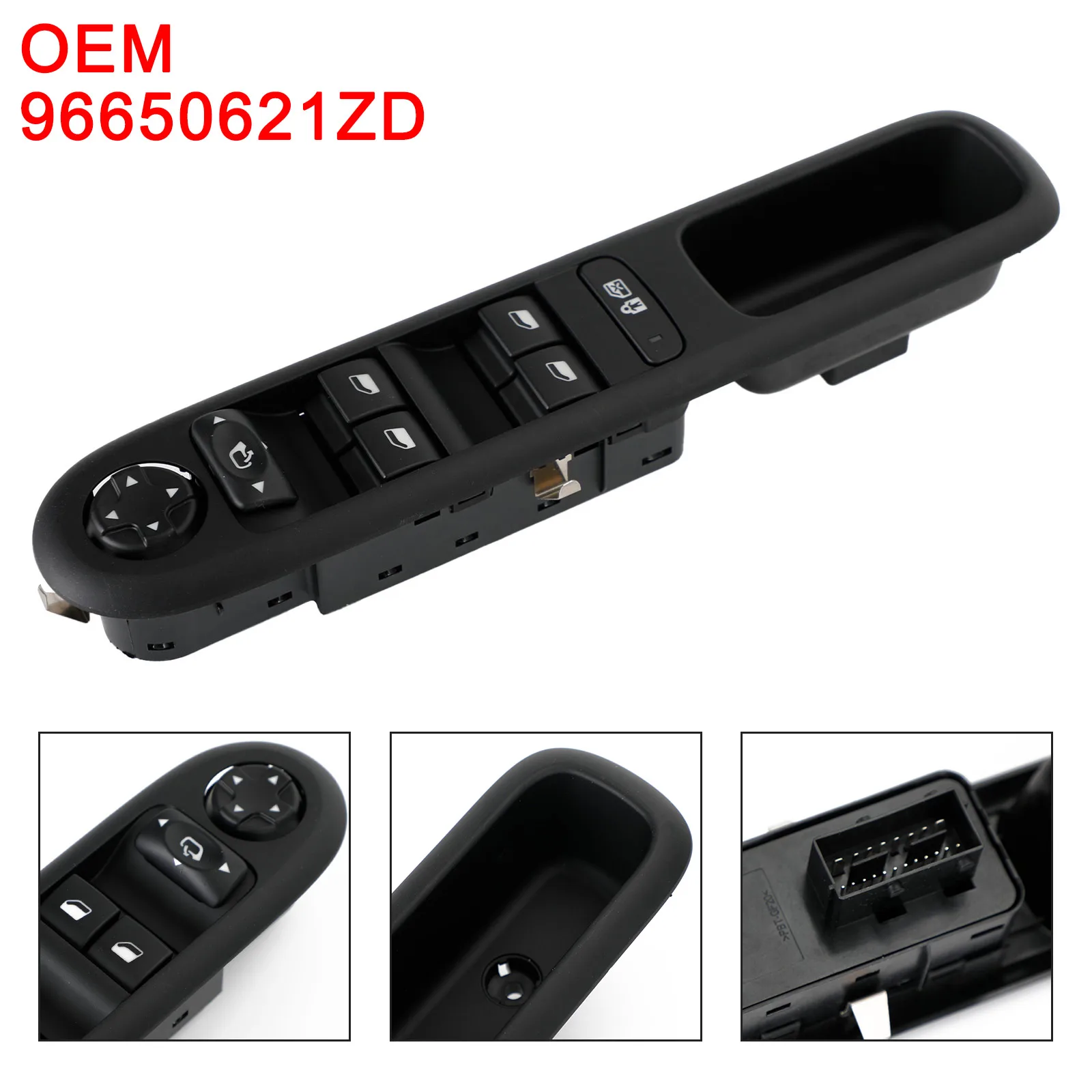 Artudatech Driver Left Master Power Window Switch For Peugeot 3008 5008 96650621ZD