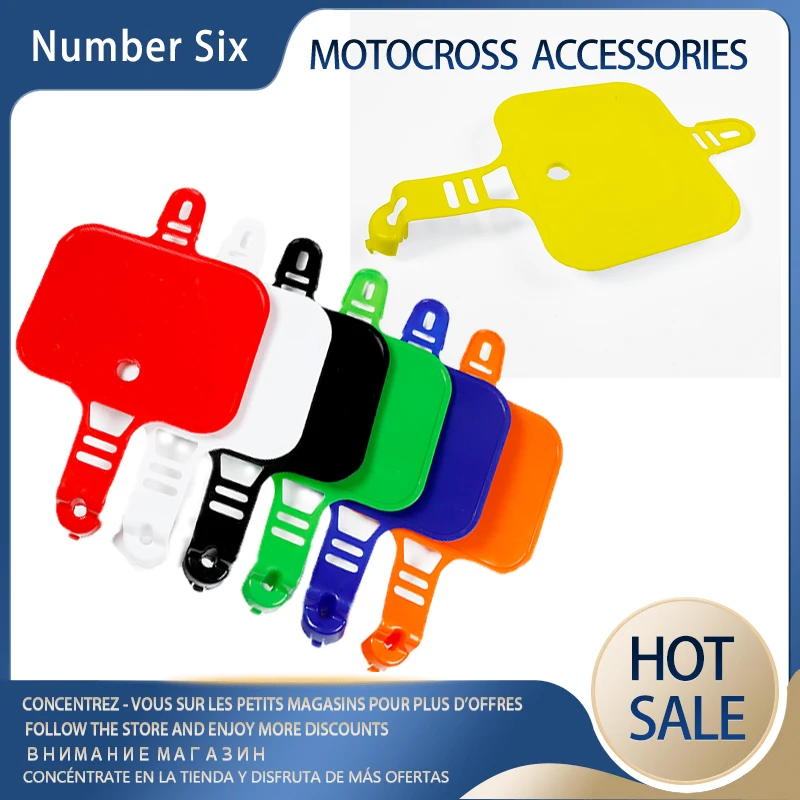 Motorcycle Front Plastic Number Plate Fenders Cover For Honda CRF50 CRF 50 XR50 50cc 70cc 90cc 125cc Motocross Dirt Pit Pro Bike