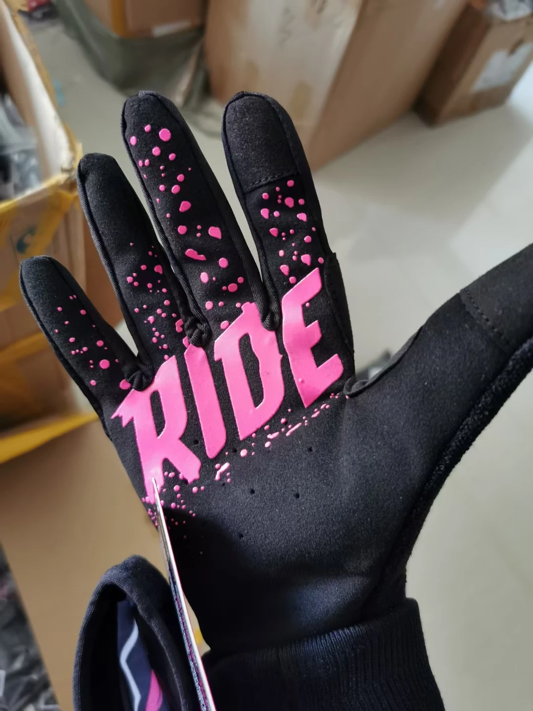 Guantes de protección para motocicleta, equipo de protección para bicicleta de montaña, todoterreno, descenso, DH, MX, MTB, MUCOFF3