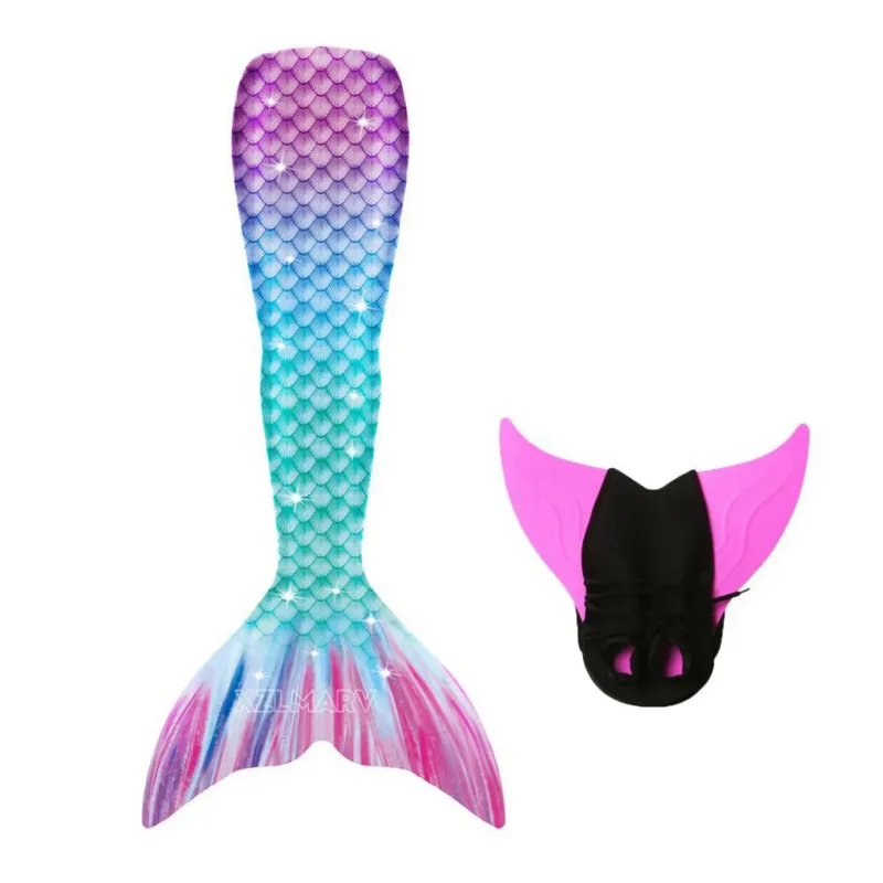 Kids Girls Swimming Mermaid tail Women Boy Mermaid Costume Cosplay Children Christmas Gift Fantasy Swimsuit Can add Monofin Fin