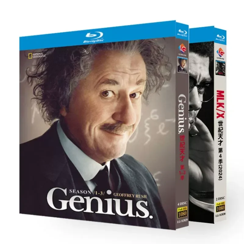 

BD Blu-ray Disc Century Genius Seasons 1–4 American TV Series 1080p Box Set with Chinese and English Subtitles