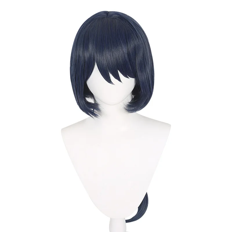 Bhāo Huы ng Qiongen Tiе D Lao Yún Li شعر مستعار تأثيري ذيل حصان مزدوج قنديل البحر رئيس محاكاة فروة الرأس واقعية #5