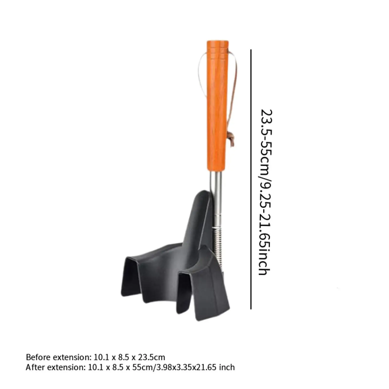 Shoe Horn Extra Long Handle Shoes Lifter Self Supporting Portable Shoe Dressing Aid Telescopic Shoehorn for Women Men Seniors