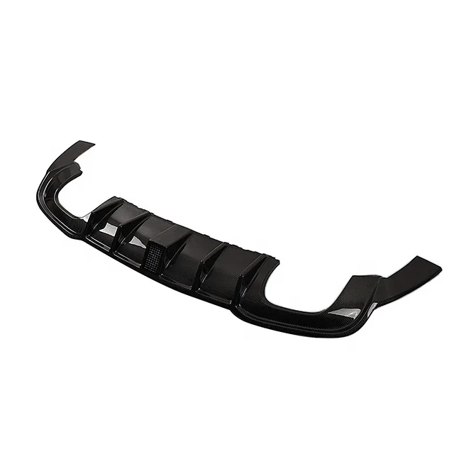 

Carbon Fiber Rear Bumper Lip Diffuser with LED Light for A3 Sline S3 RS3 Sedan 2017-2019