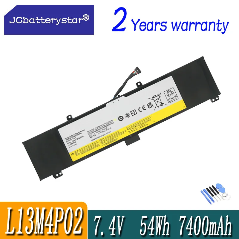 

JC new Original L13M4P02 L13N4P01 Laptop Battery For Lenovo Y50-70 Y70-70 Y70 Y50P-70 121500250 Tablet 7.4V 54WH Free Tools