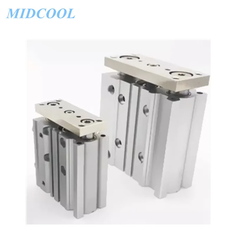 Compact Guide Cylinder Ball Bushing MGPL25 Stroke 20 30 40 50 75 100 125 150 175 200mm