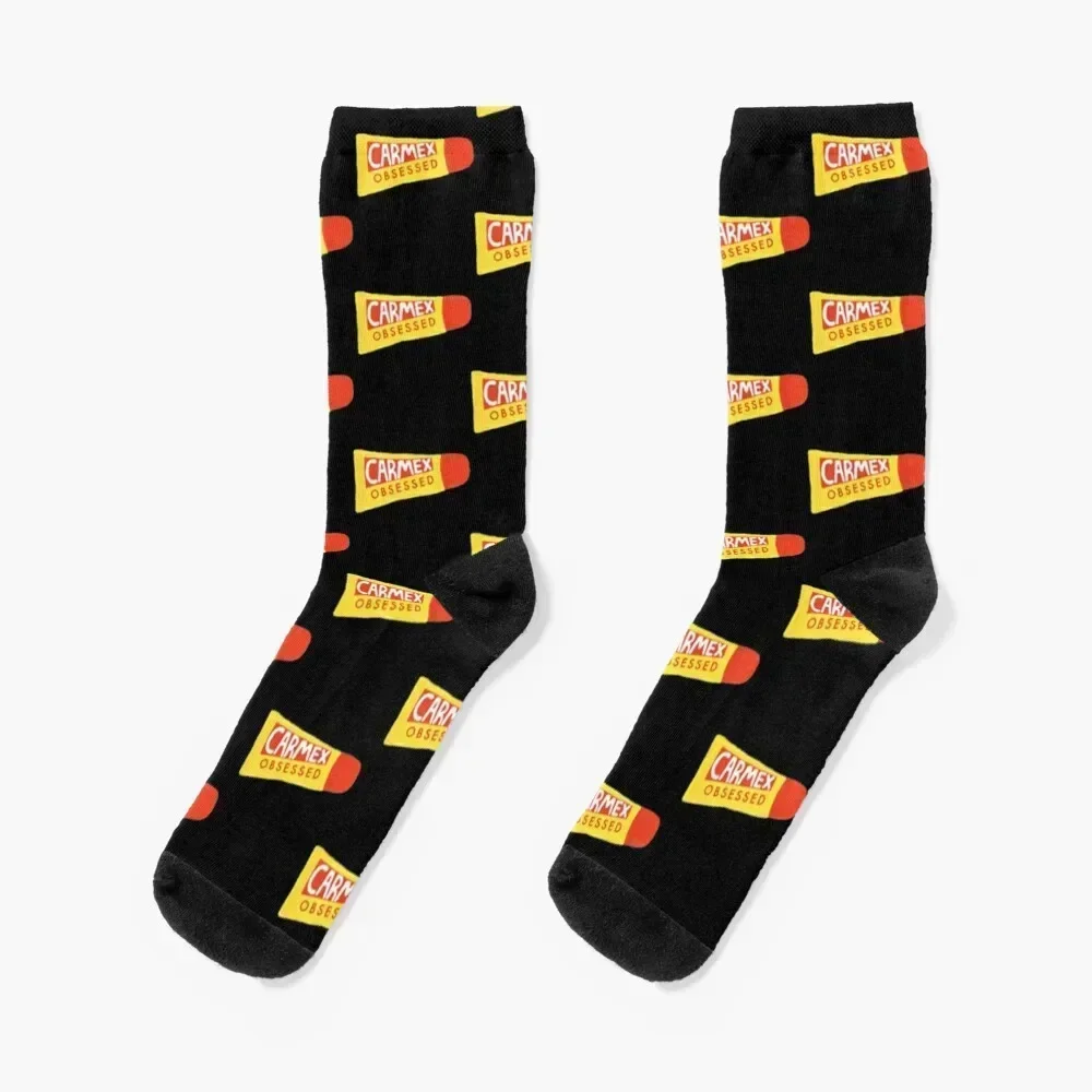 

Carmex obsessed Classic Socks cartoon anti-slip fashionable Socks Male Women's