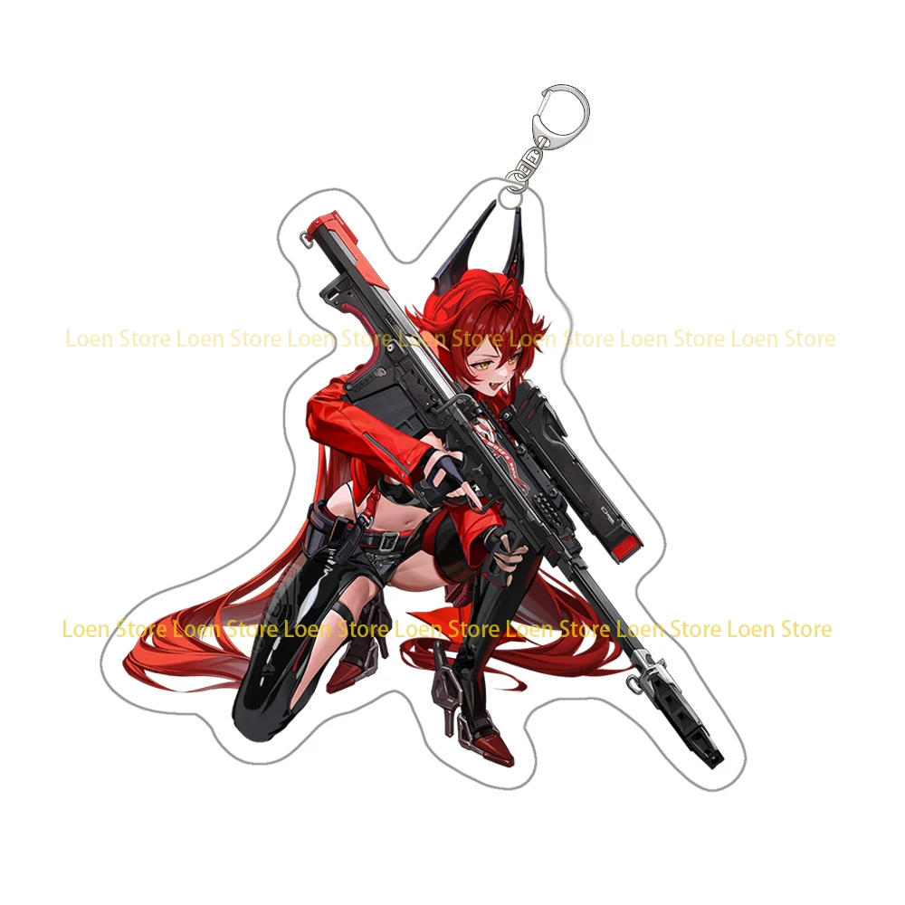 Loen Store Goddess of Victory: Nikke game character sexy gir Red Hood Scarlet Dorothy keychain keyring shooting games Snow White