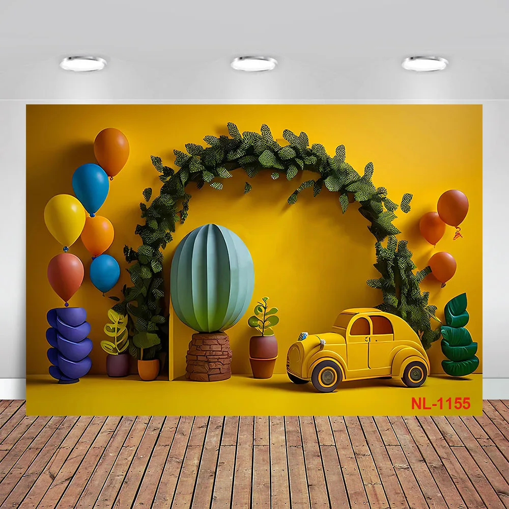 Photography Background How Time Flies Airplane Pilot White Cloud Balloon Boy Birthday Party Decor Backdrop Photo Studio