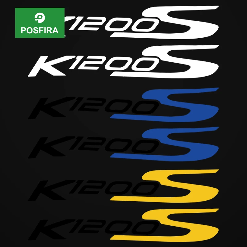 POSFIRA Motorcycle Stickers Waterproof Decals for BMW K1200S Accessories K1200 K 1200 S 2004 2005 2006 2007 2008 Motor Sticker