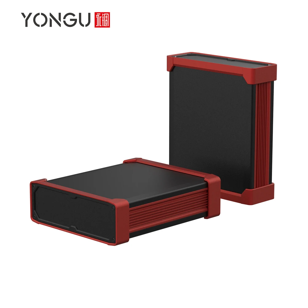 Yonggu Customized High Quality Metal Computer Sever Case Optional Handles Housing 2u Aluminum Computer Chassis