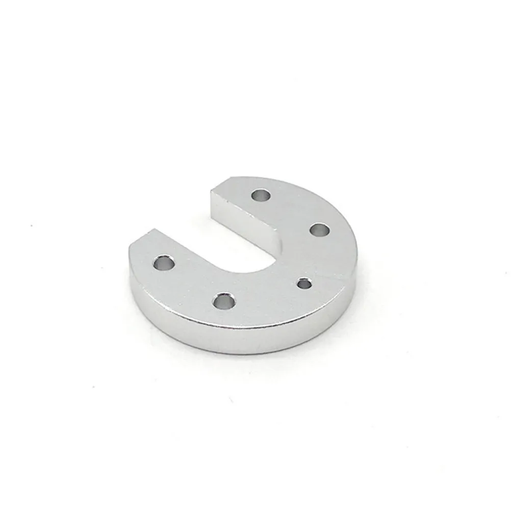 

U-Shaped Aluminum Alloy Fixed Plate Mount for Hot End J-Head 3D Printer Heat Sink Cooling Inlet Channel Anti-Clog Silver