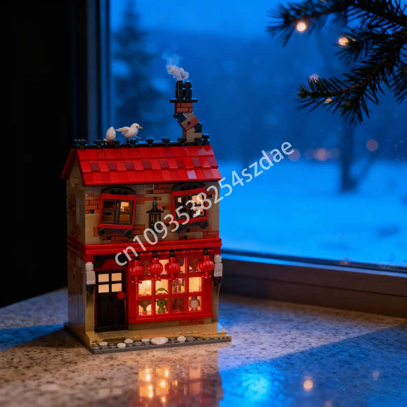 

737pcs MOC Gambol And Japes Wizarding Joke Model Building Blocks Christmas Gifts Assemble Toy Creative Education Kids Birthday