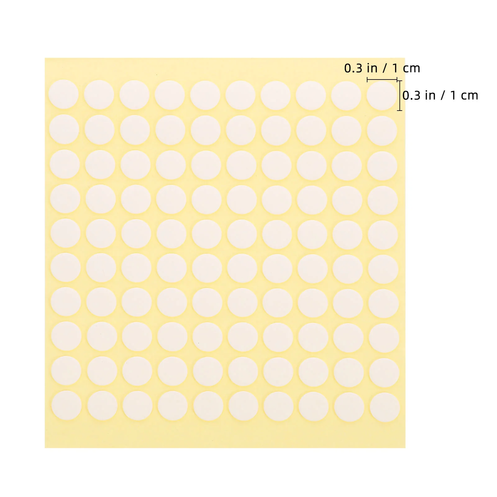 500 Pcs Double Sided Dot Glue Tape Labels Clear Coding Stickers Balloon Sticky Round Points Acrylic Craft Dots