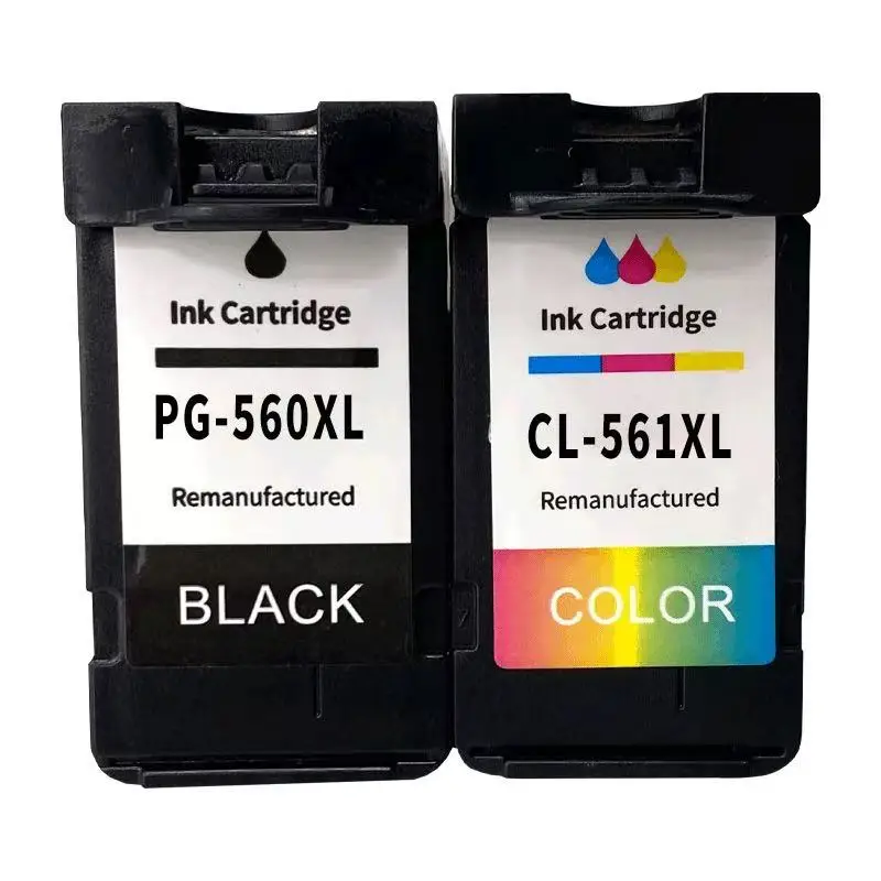 PG560 CL561 PG560XL CL561XL Color Compatible Ink Cartridge for Canon PIXMA TS5350 TS5351  TS5352 TS5353 TS7450 TS7451 Printer
