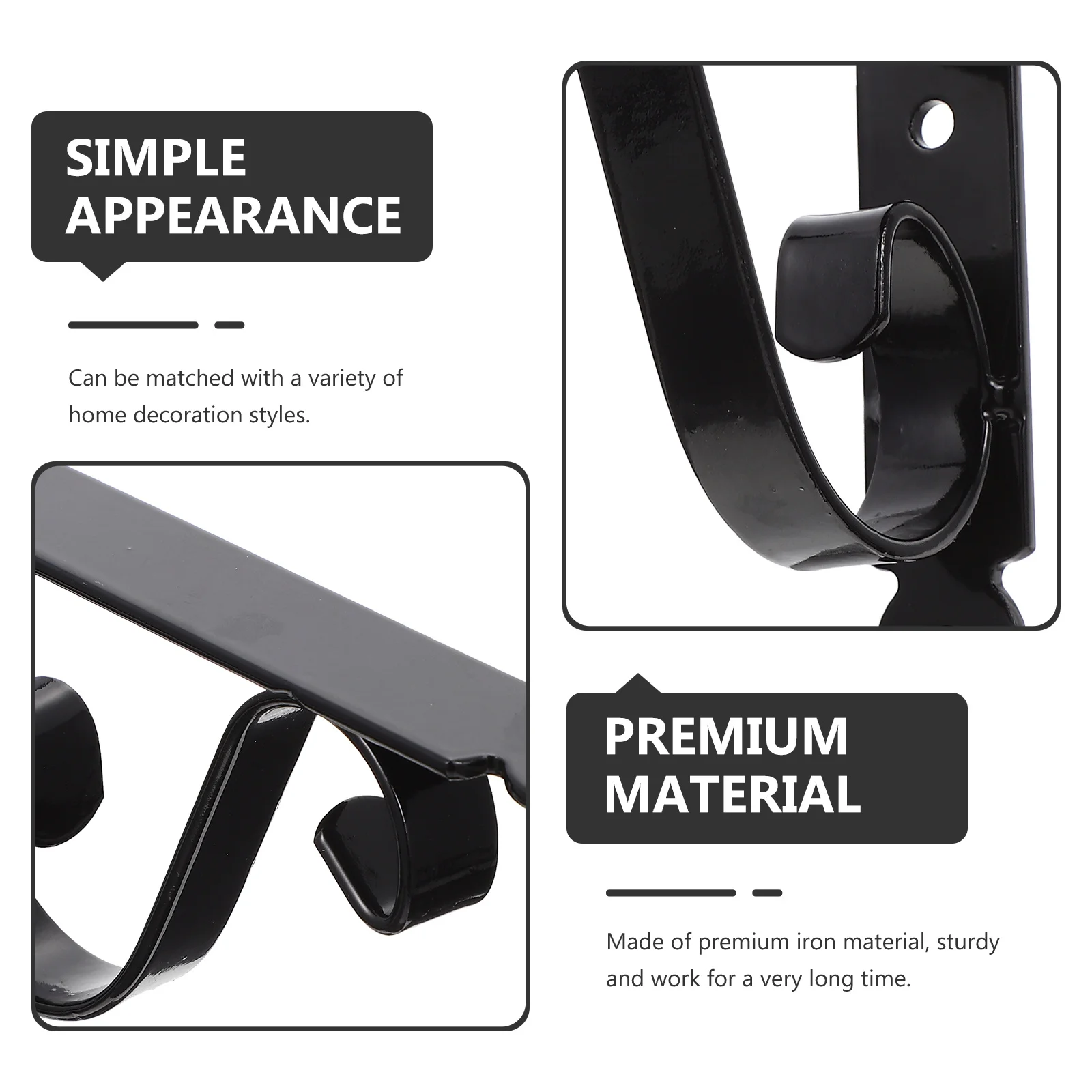 2 مجموعات الحديد الجرف بين قوسين الحائط قوس قوي الحاملة قدرة لورش العمل المنزلية متاجر قوارب متنقل #2