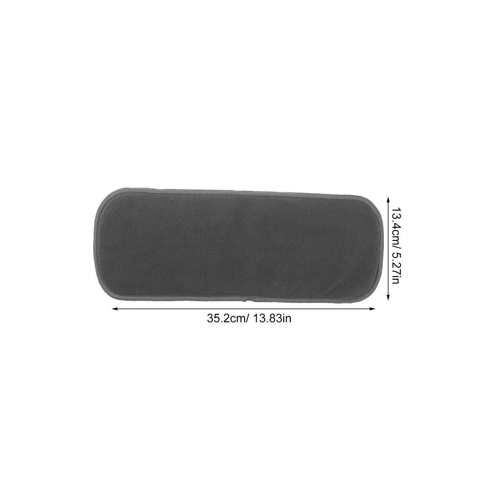 5Pcs Bamboo Charcoal Washable Diaper Liners Absorbent Reusable Nappy Pads Waterproof Baby Changing Pads Infant Travel Changing