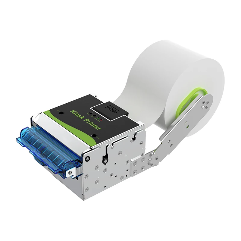 Thermal Ticket Printer 80mm With USB RS232 Port Embedded With Paper Anti-Jamming Kiosk Printer for Petrol Station