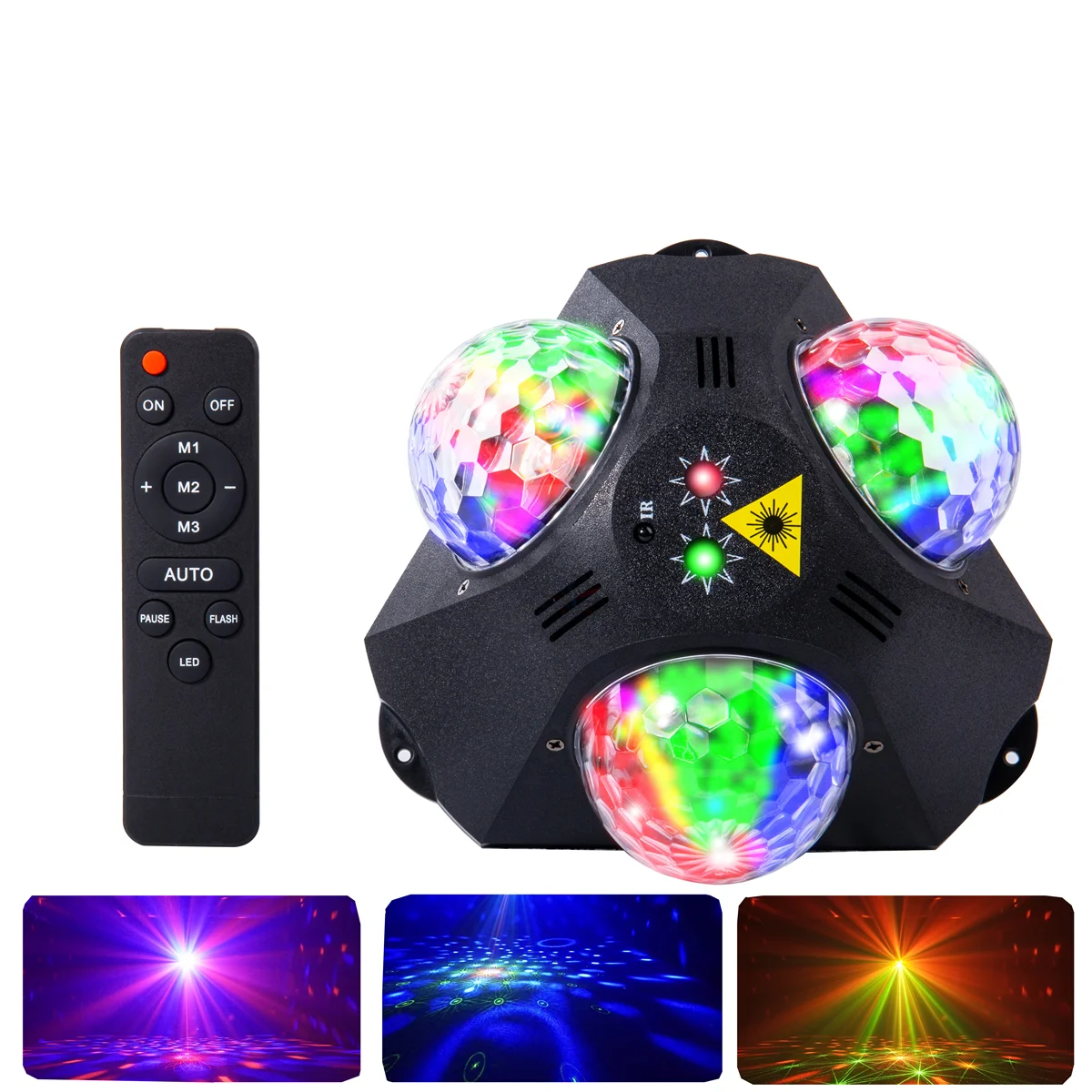 

Party Light Disco Light Laser Projection Strobe Light DJ 5 in 1 Christmas Club Bar Gift Birthday Carnival Christmas Home Deco
