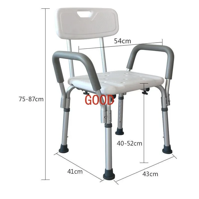 

Toilet Bathroom Bath Chair Aluminum Alloy Bath Chair Disabled