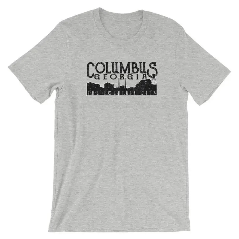 Columbus Fountain City T Shirt Ohio 100 Cotton Premium NEW