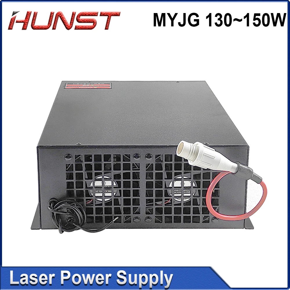 Hunst MYJG 130-150W CO2 Laser Power Supply 130W 150W Laser Generator For Co2 Engraving Cutting Machine Glass Tube