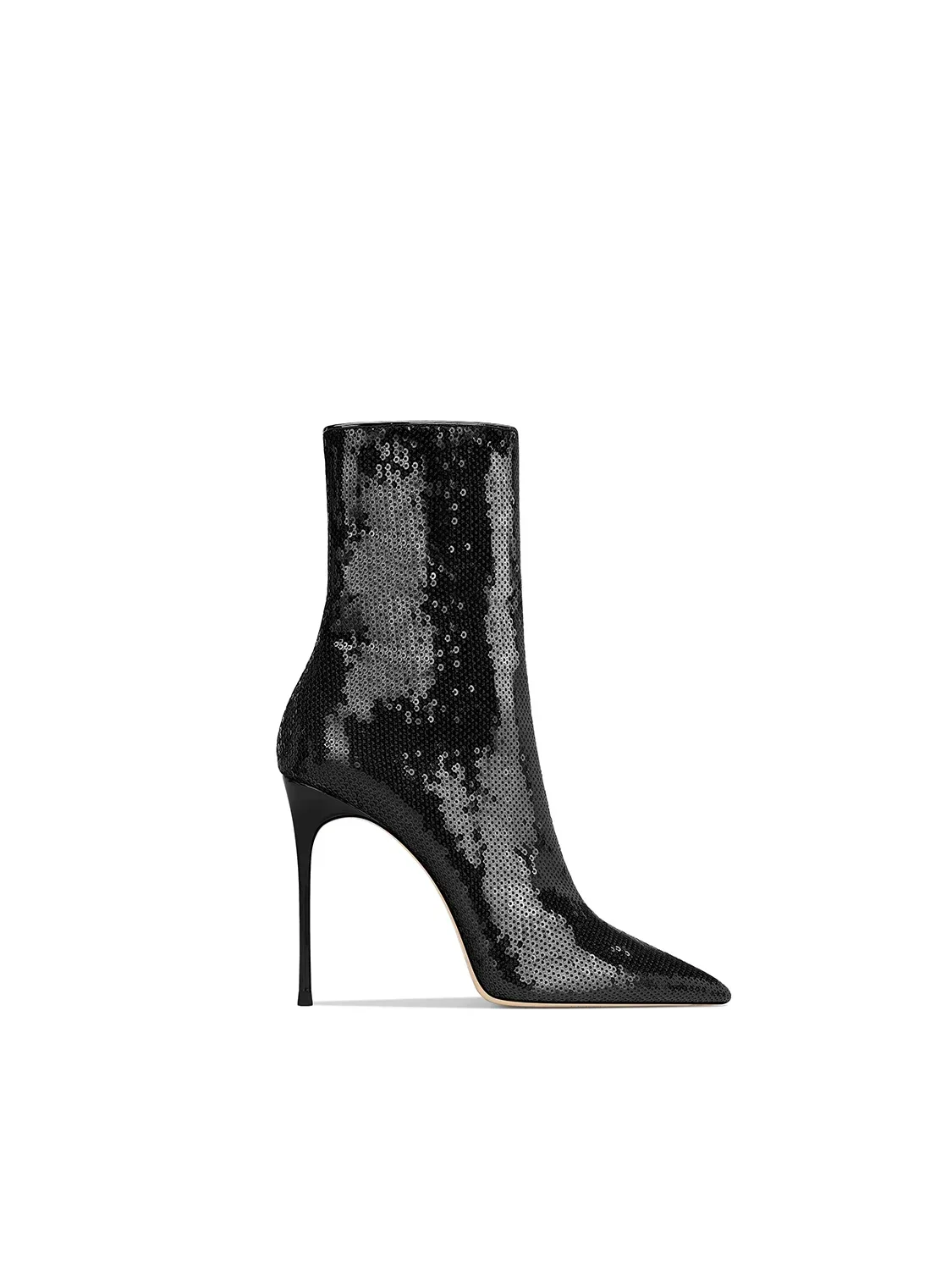 2025 Autumn and Winter New Women's Black Fashion Boots Pointed Formal High Heels Gift