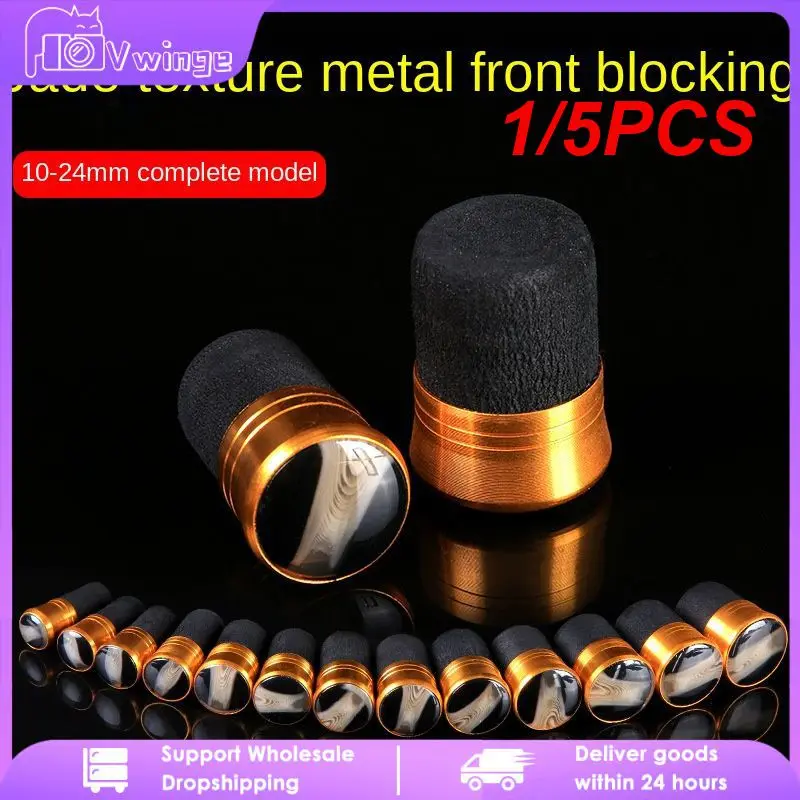 1/5PCS Specification Mm 10 15 13 20 18 23 Fishing Rod Fixing Ring Elastic Fishing Equipment Aluminum Alloy Plug Wear-resistant