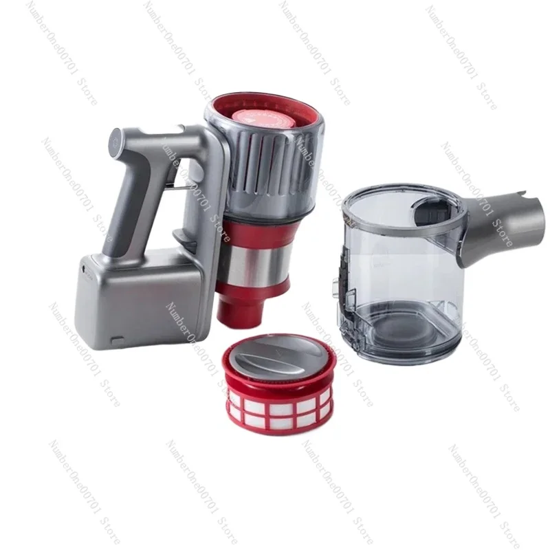 

Original Roborock H6 Part Pack Handheld Vacuum Cleaner accessories Dust Cup HEPA Filter Front Filter Cyclone Assembly Red