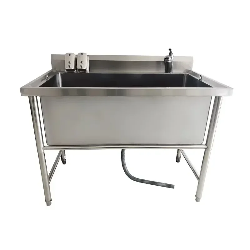 Hot Sale Stainless Steel Pet Tubs Ordinary Bathtub Large Dog Bathtub Dog Bath Pet Bath Supplies Outdoor Hot Tubs