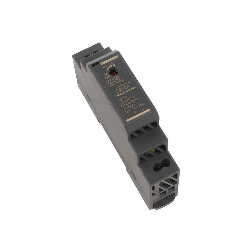 12V 24V DIN Rail power supply HDR-15 High quality and easy to install