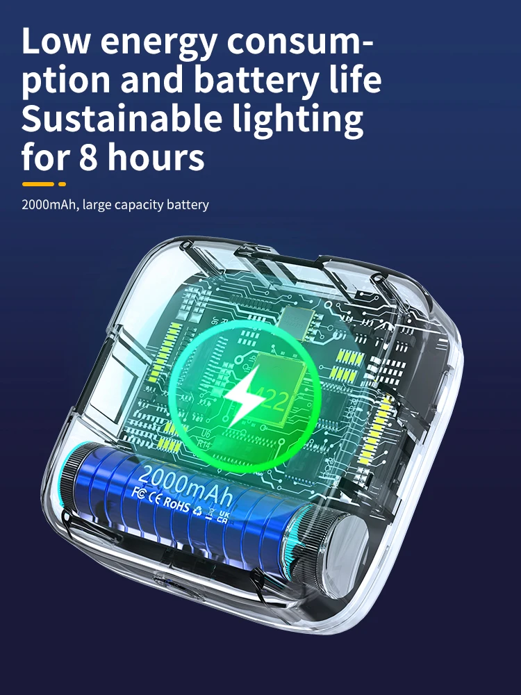 LED Portable Selfie Light Video Conference Lighting with Clip Rechargeable 2200mAh Bi-Color for Phone, Camera, iPad,Video Vlog