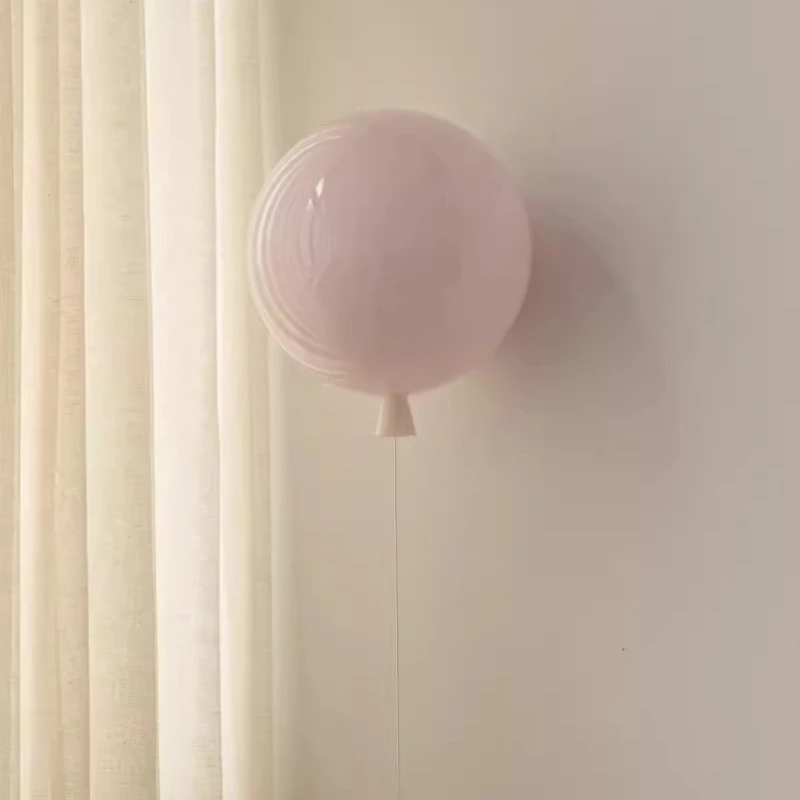 

Balloon wall lamp designer hallway aisle bedroom color children's room bedside lamp