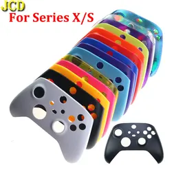JCD For Xbox Series X S Controller Replacement Housing Shell Pink Red Blue Green Faceplate Front Case Top Cover