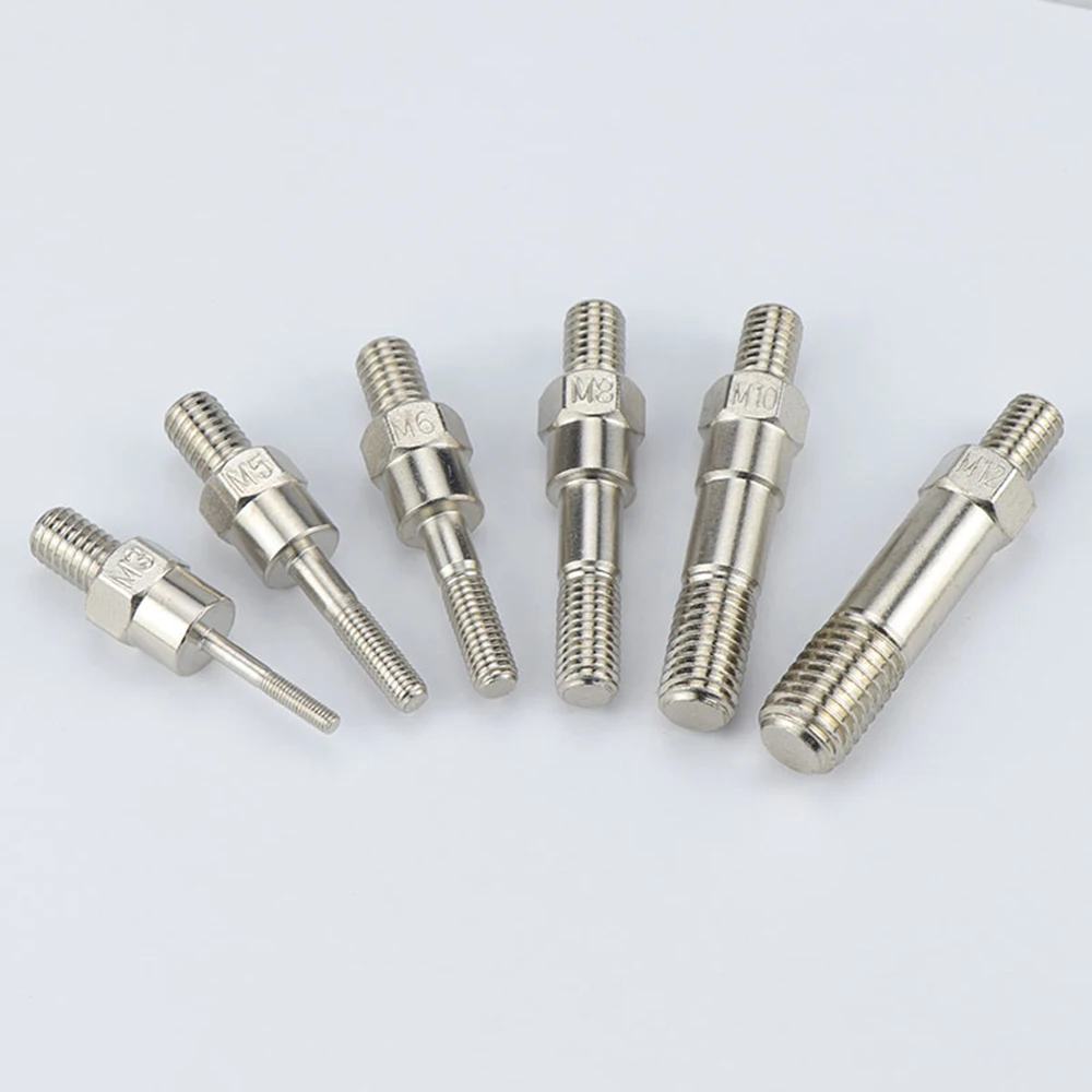 BT-606 BT-605 BT-607 BT-609 BT-610 دليل جوزة برْشام بندقية جزء برشام رئيس مسامير سحب قضيب الملحقات ل M3 M4 M5 M6 M8 M10 M12 #3