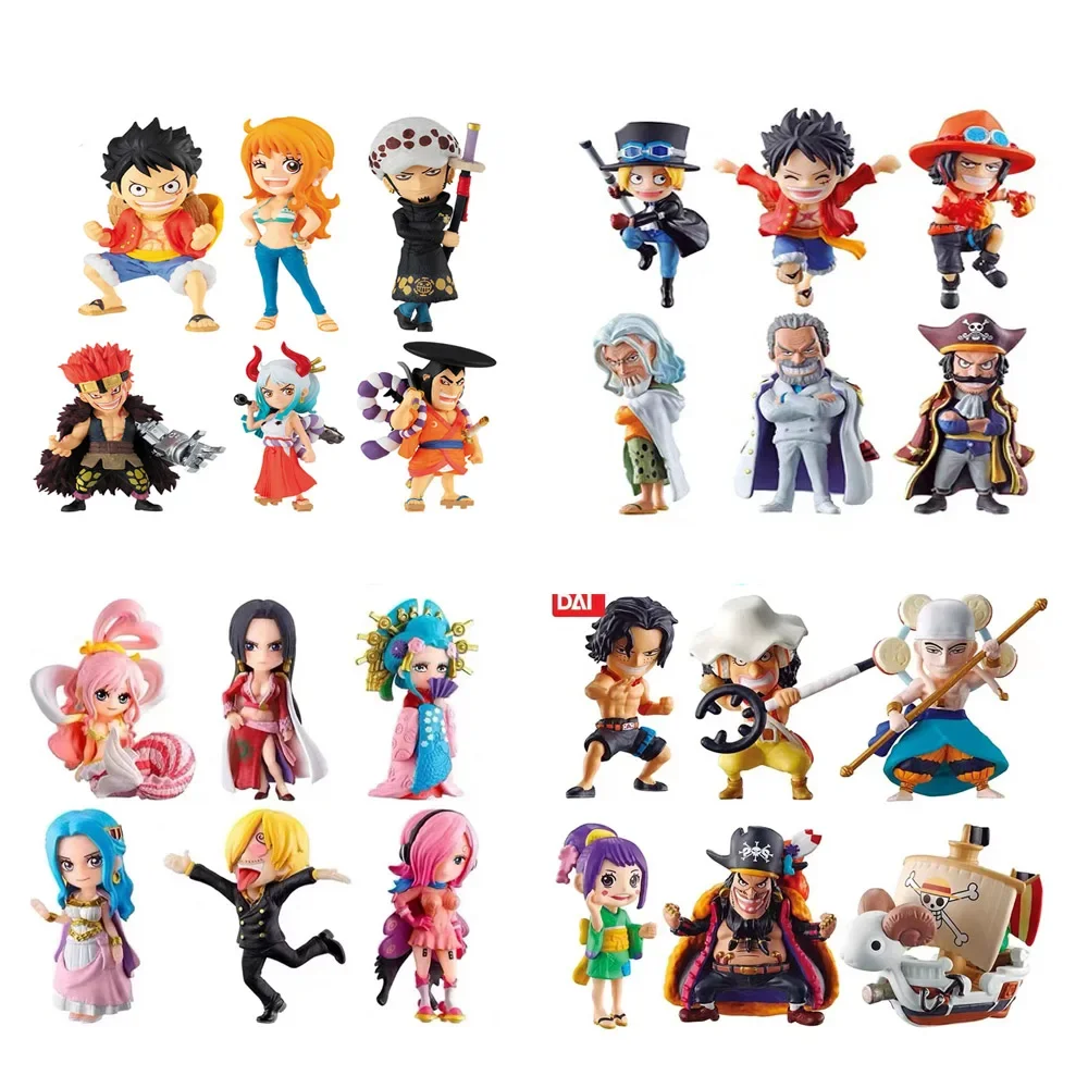 

Boys favorite gift WCF The island of ghosts-5-6-7-8 Animation peripherals Model Garage Kit Ornaments Play Empress Dahe Toys