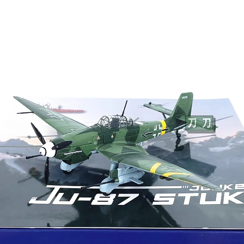 Diecast 1:72 Scale Stuka JU87G2 JU-87 JU87 bomber Alloy Finished Simulation Model Souvenir Gifts For Adult Boy