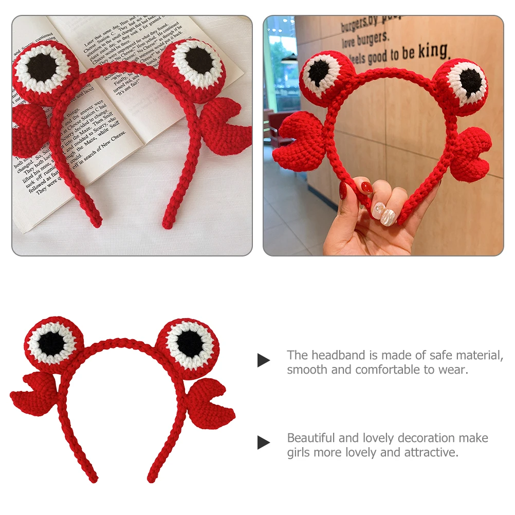 

Korean Cartoon Yarn Headb Children Hair Accessories Washing Parent Child Headb Safe Material Comfortable Wear Fine Workmanship
