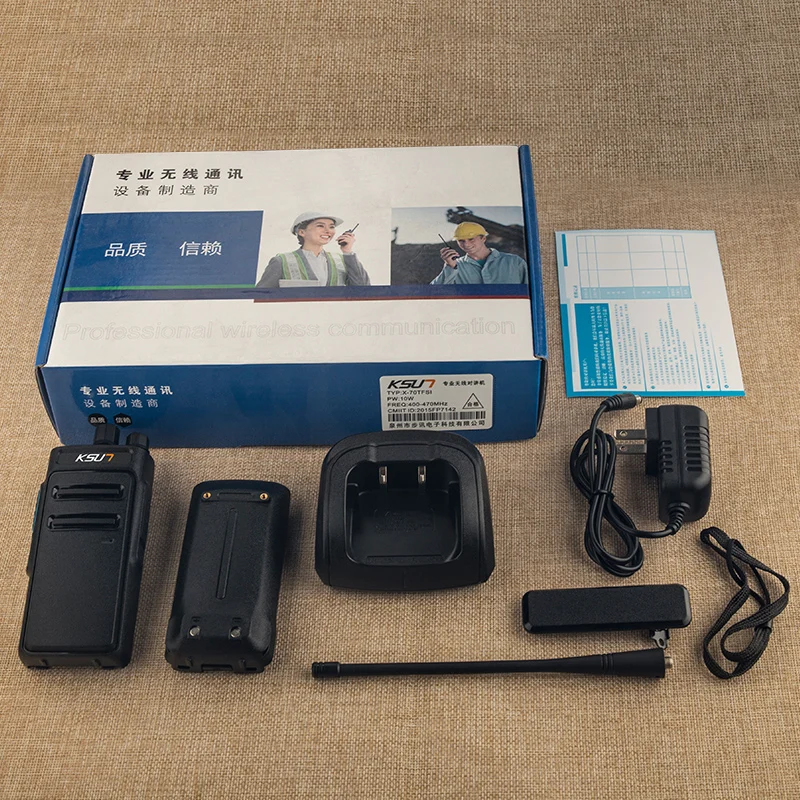 KSUN KSX70 10 واط عالية الطاقة مقاوم للماء أجهزة اتصال لاسلكية في الهواء الطلق يده راديو اتصال داخلي لاسلكي مجموعة 10 كجم طويلة المدى اسلكية تخاطب