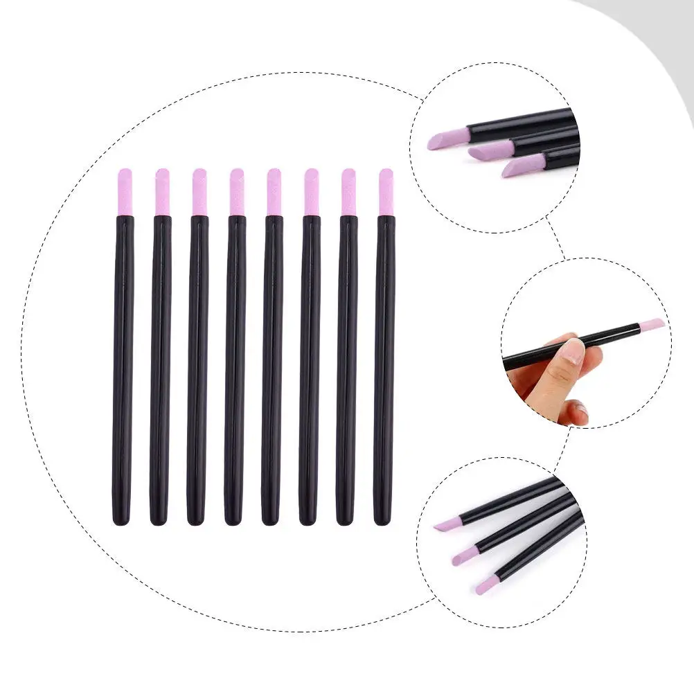 

Набор из 8 высококачественных ручек для удаления кутикулы и гравировки ногтей, инструмент для быстрой и точной шлифовки при моделировании и наращивании ногтей