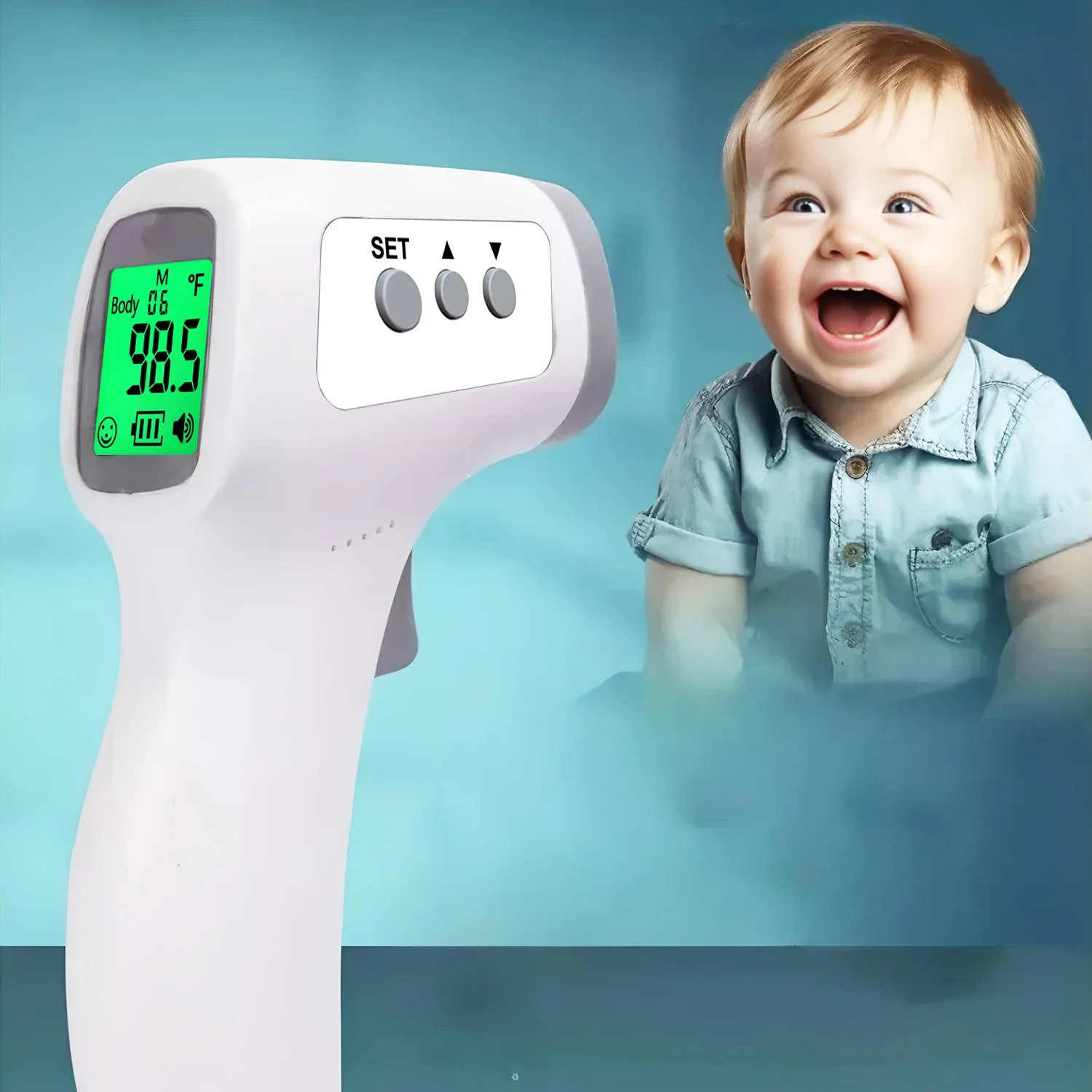 Single Item Only Digital Infrared Non-contact Forehead Thermometer Medical IR Body Temperature Meter for Baby Adult Fever Check