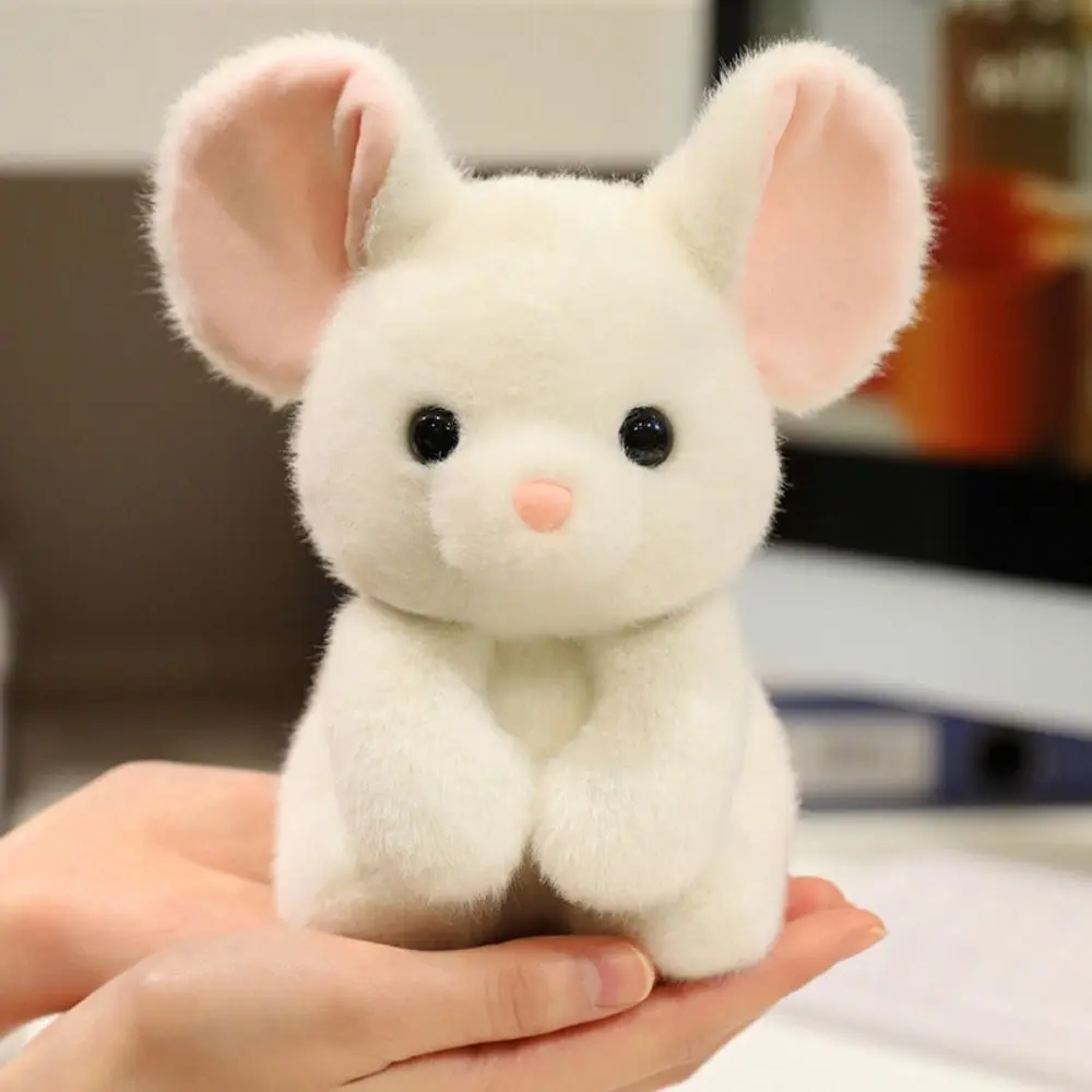 Babyslaapspeeltje PP Katoen Dinosaurus Knuffel Pluizig Zittend Pluche Desktop Buddy Speelgoed Beer Muis Koe Knuffelkussen Kerstmis