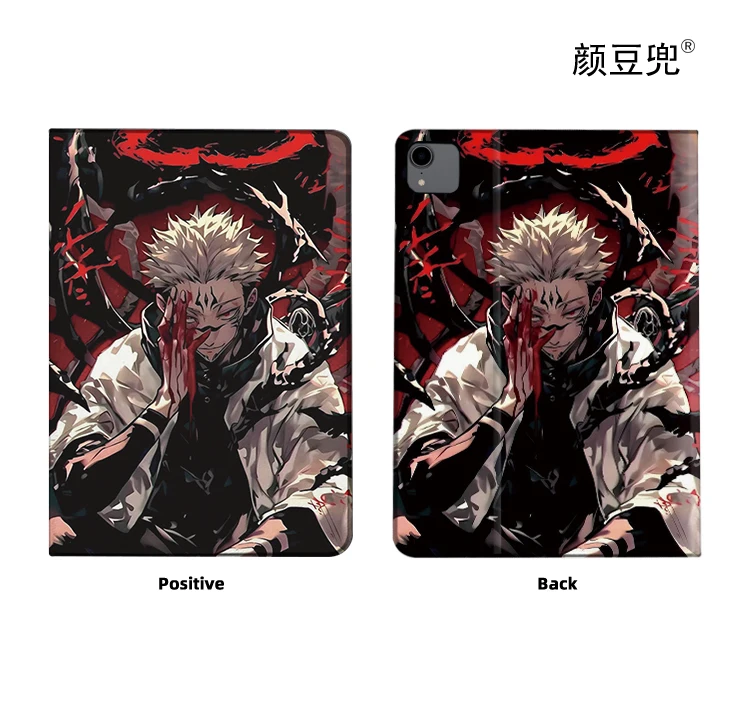 Itadori Yuji Anime Jujutsu Kaisen For iPad Air 4 5 6 Mini 4 5 6 Case Luxury Silicone For Pro 13 12.9 11 10.5 inch For iPad 10th