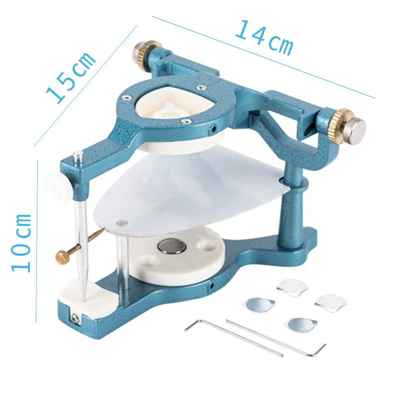 Tandheelkundige Legering Grote Articulatoren Verstelbare Prothese Magnetische Anatomische Articulator Tandheelkundige Laboratoriumapparatuur Laboratoriumproducttool