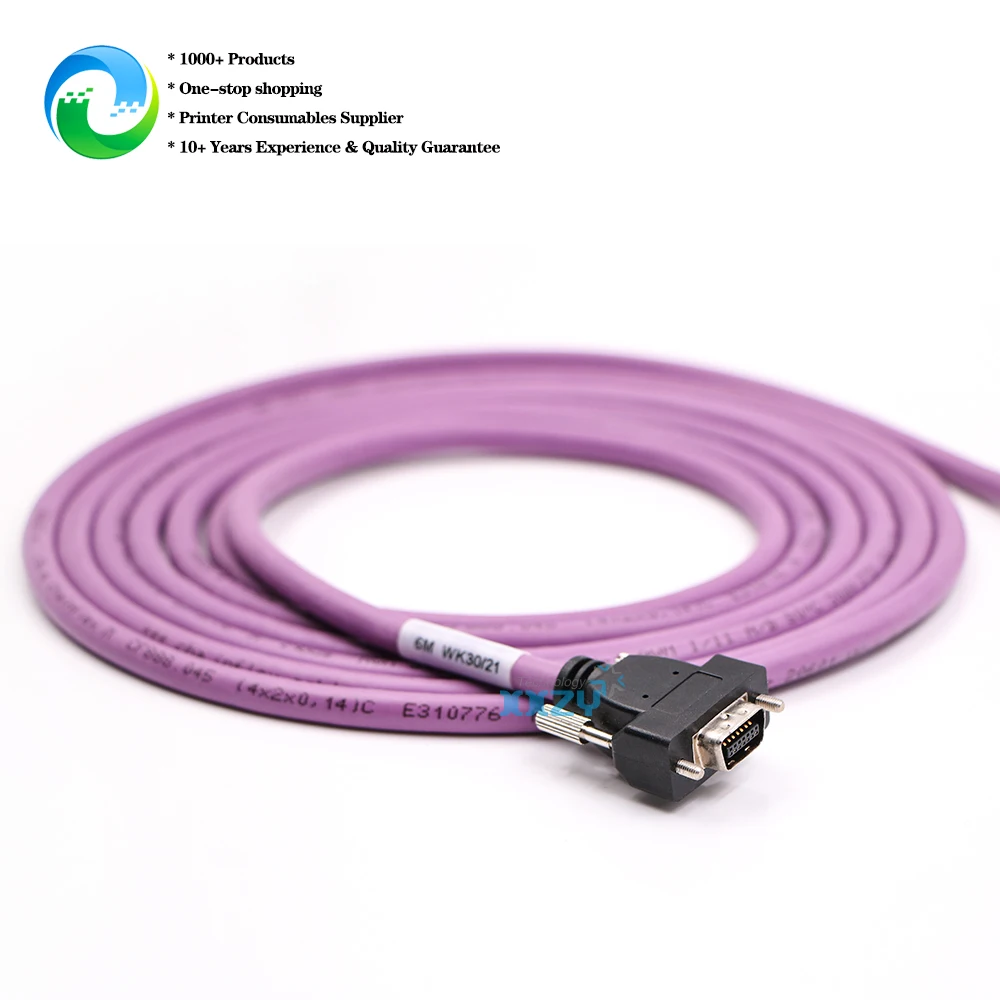 BYHX Board 14P igus Cable for Solvent Printer Pictorial Machine LVDS Main Data Line 4M 6M 6M