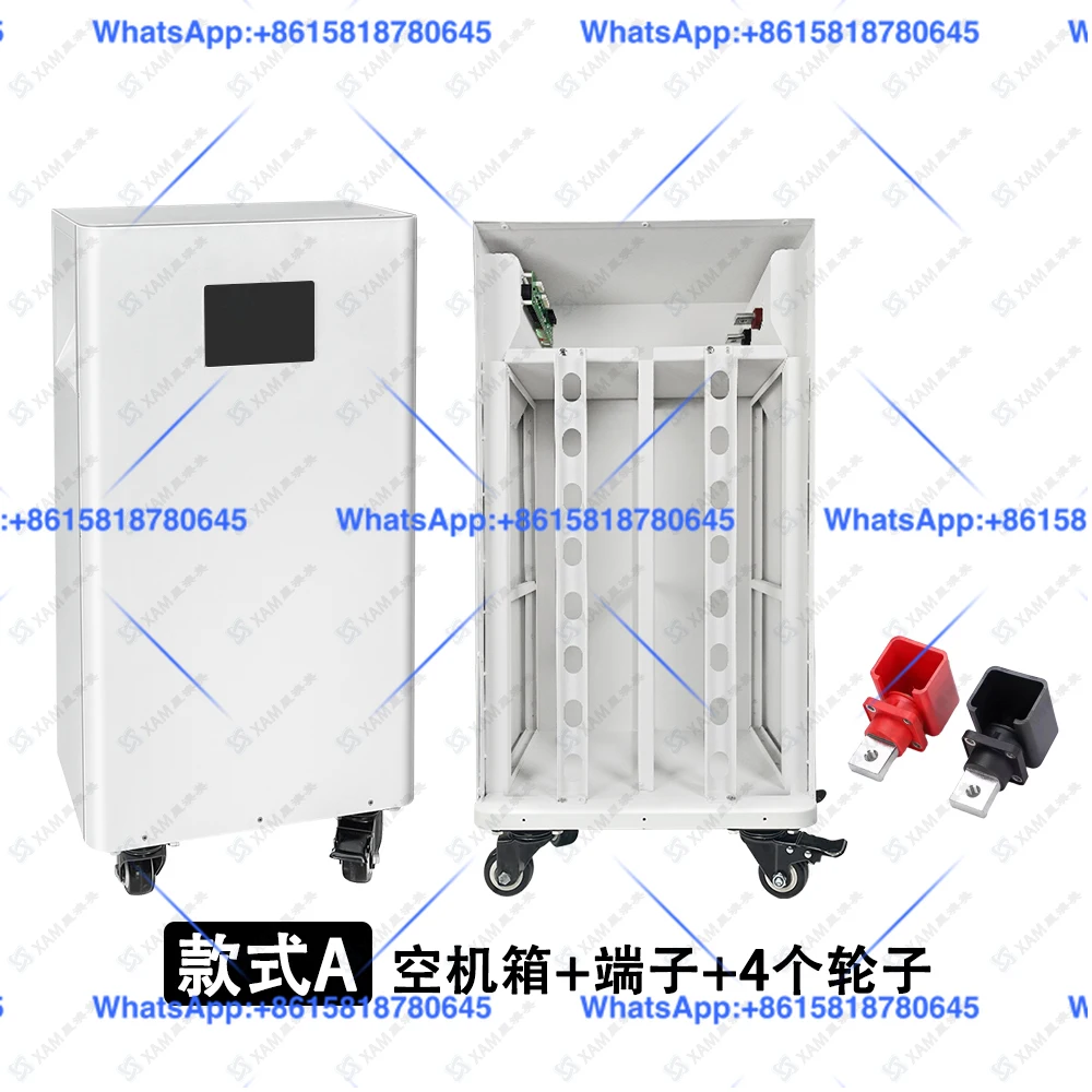 Vertical energy storage empty chassis extremely empty BMS48/51.2V5.12V300Ah shell DIY kit set